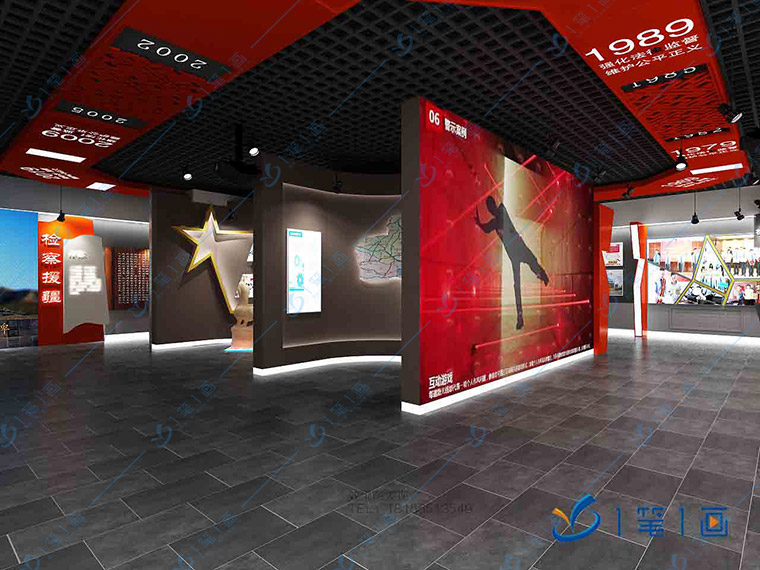 高科技法制宣傳基地平面設(shè)計(jì) 智能法治教育館設(shè)備清單