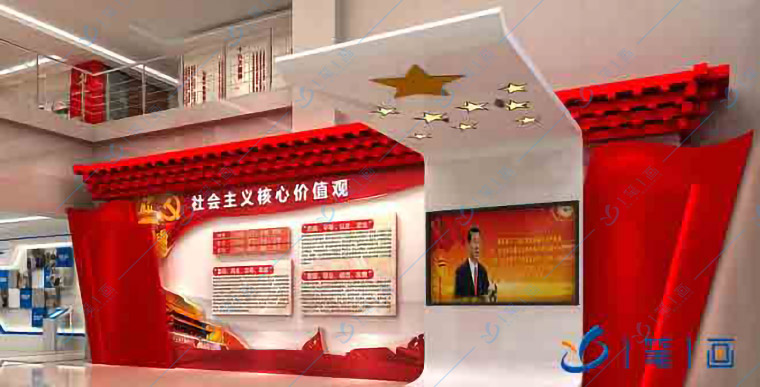 紅色文化展館施工 紅色文化展館設(shè)計(jì)平面圖