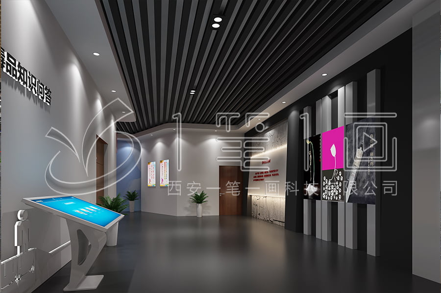 小學生毒品預防教育展示館方案-禁毒教育館3d設備-學校毒品預防教育展廳平面設計