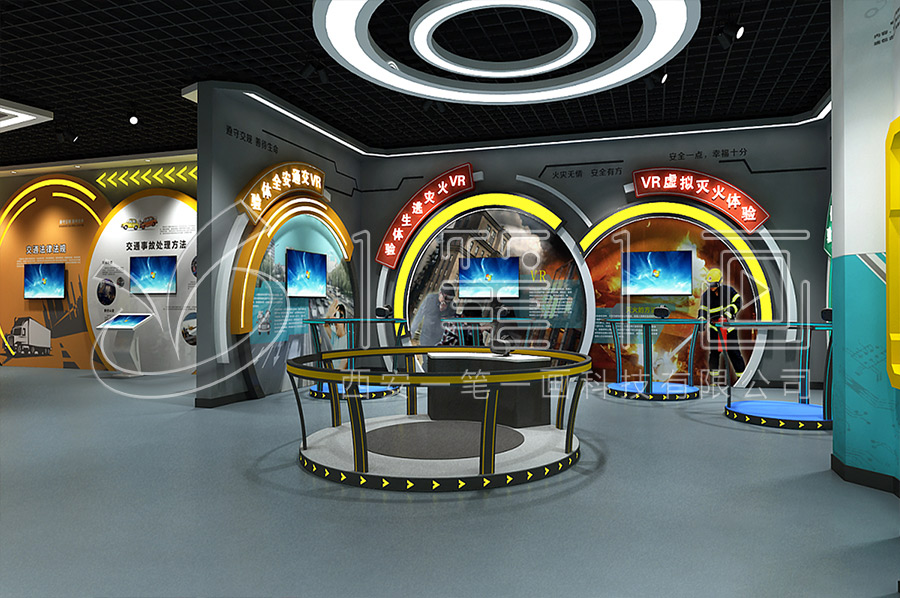 互動(dòng)消防科普教育館裝修設(shè)計(jì)-數(shù)字化消防科普教育基地施工方案-消防安全實(shí)訓(xùn)展廳vr設(shè)備-現(xiàn)代消防安全教育展館設(shè)計(jì)圖