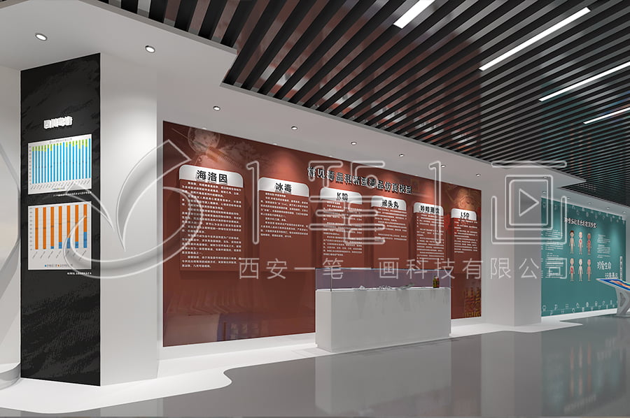 禁毒教育展廳設(shè)計方案