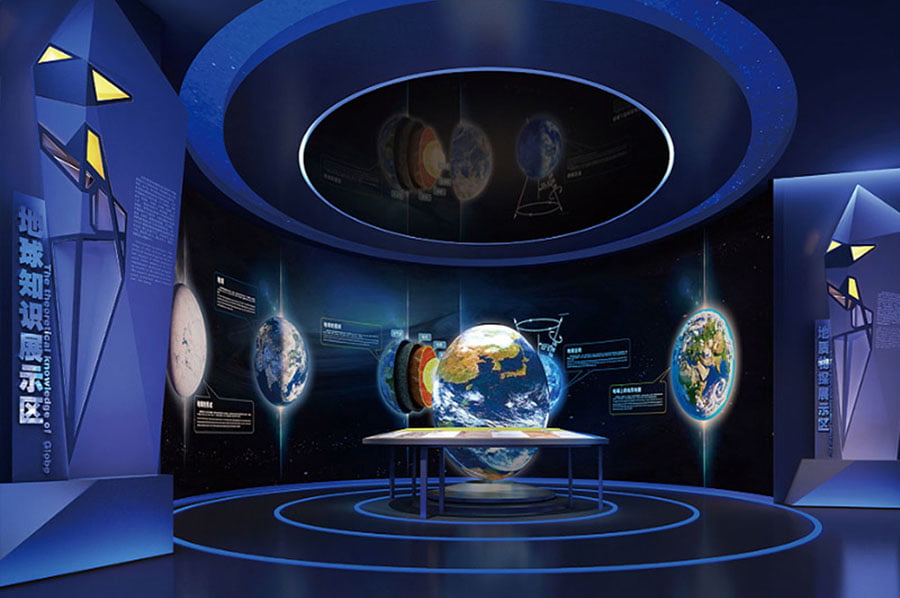 科技館設(shè)計(jì)，科技展廳方案，科普館建設(shè)