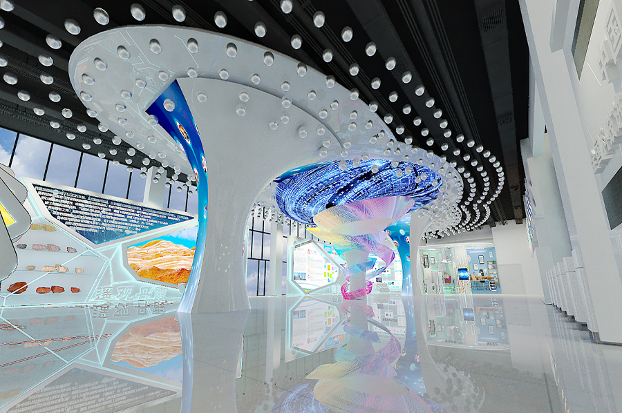 城市規(guī)劃館設計，展廳多媒體升級改造，展廳部分展項設計與施工