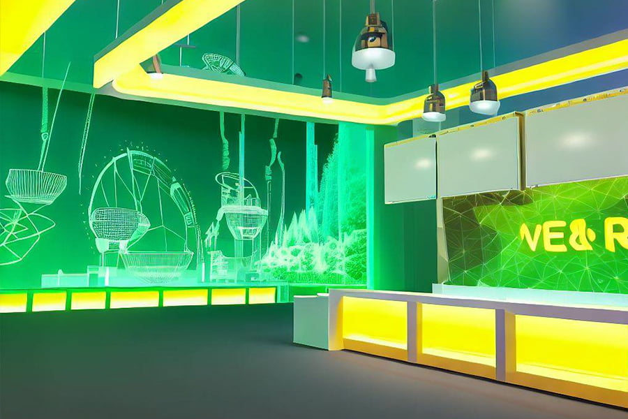 ?公司展廳設(shè)計(jì)，清潔能源企業(yè)展廳設(shè)計(jì)方案