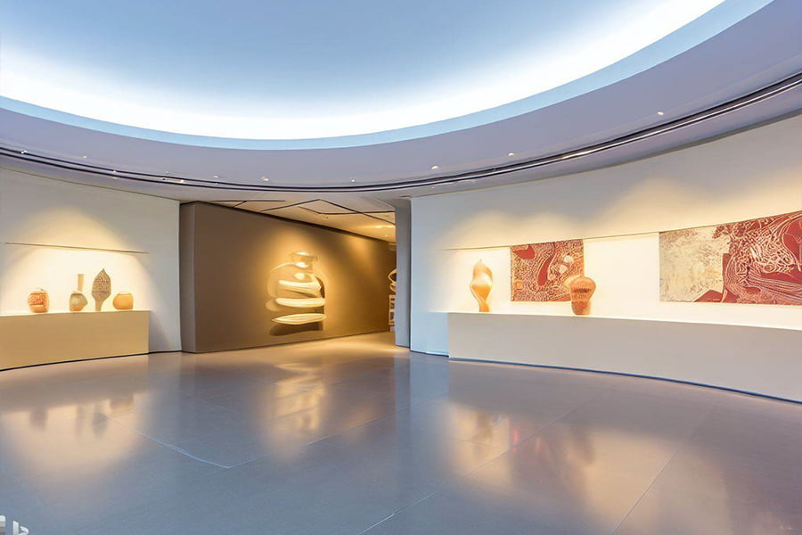 美術(shù)館展覽展廳設(shè)計(jì)，美術(shù)館展廳設(shè)計(jì)，
