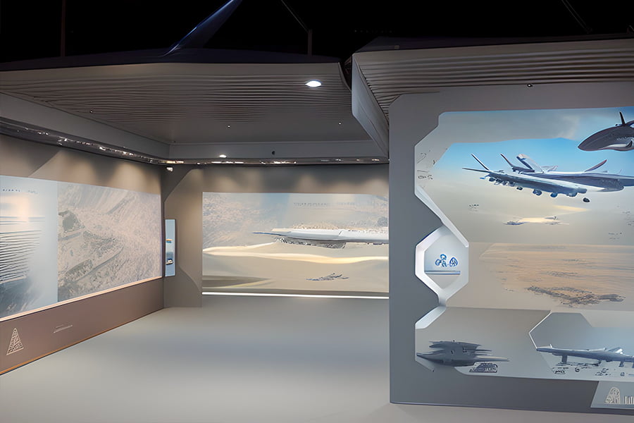 西安一筆一畫科技有限公司、展廳設(shè)計(jì)、國防教育展廳、專業(yè)公司、獨(dú)特方案