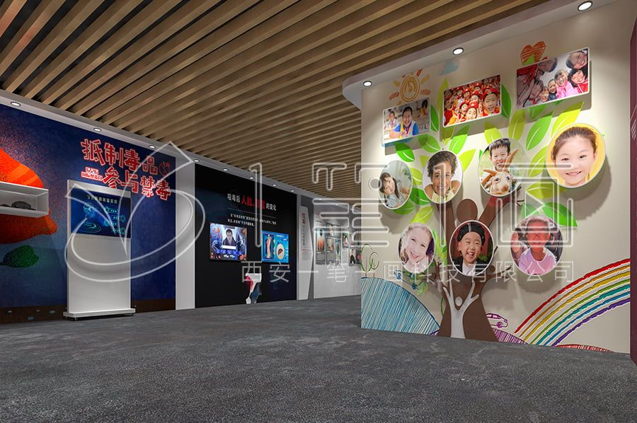 禁毒基地建設(shè),小學(xué)生毒品預(yù)防警示教育展廳設(shè)計(jì),校園毒品預(yù)防實(shí)踐教育基地方案