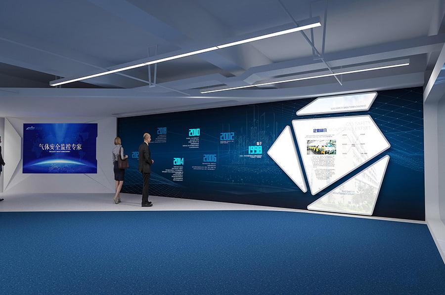 企業(yè)展館策劃,搪瓷制品國企產(chǎn)品展館施工圖,物資專材企業(yè)文化館策劃