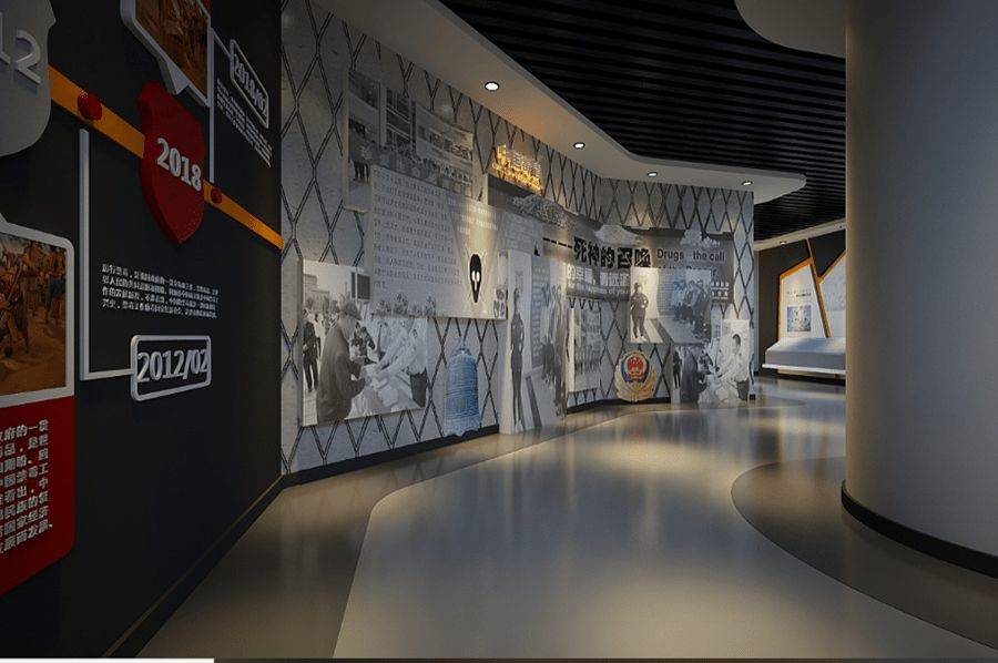 軍史館方案,艦隊(duì)軍史館效果圖,海軍軍史展廳施工圖