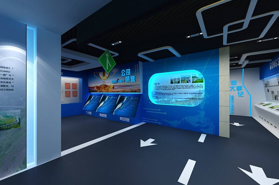 企業(yè)展館施工圖,體育用品國企產(chǎn)品展館策劃,家用電器國企文化展廳施工