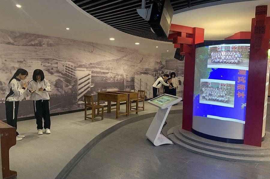 校史展館方案,高中校史館效果圖,中小學校史展館設(shè)計