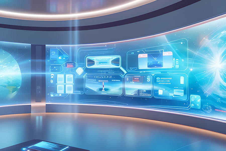 氣象展廳效果圖