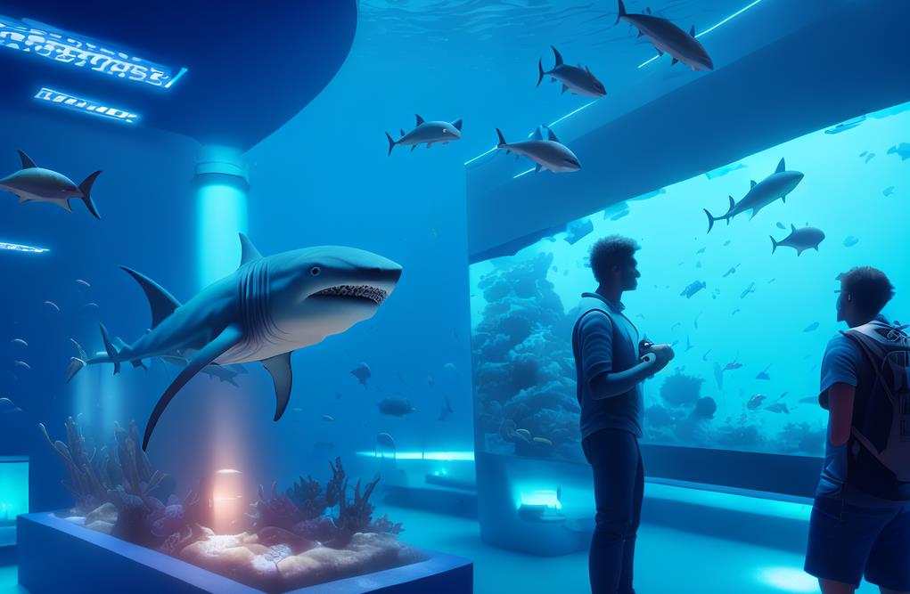 海洋體驗(yàn)展廳效果圖
