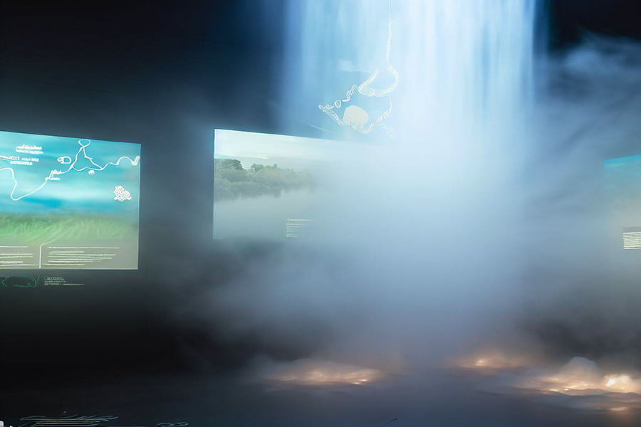 垃圾分類展覽館設(shè)計(jì),城市垃圾分類環(huán)?？破照桂^設(shè)計(jì),智慧環(huán)?？破照箯d施工圖