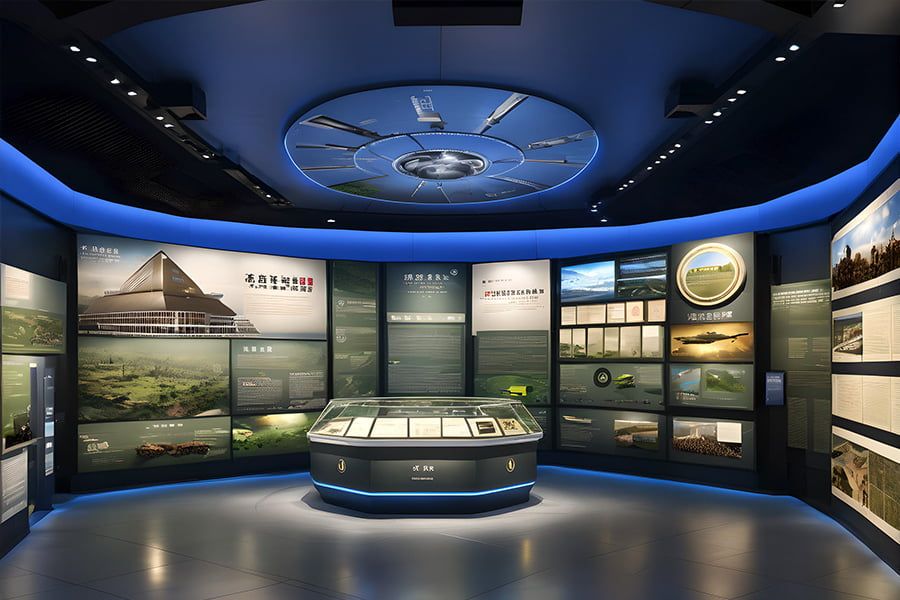 國(guó)防展館策劃,青少年國(guó)防館設(shè)備建設(shè),中學(xué)國(guó)防展廳設(shè)計(jì)施工圖