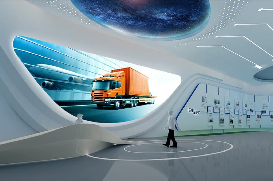 國企展廳施工圖,造紙設(shè)備企業(yè)館效果圖,家用陶瓷企業(yè)館建設(shè)