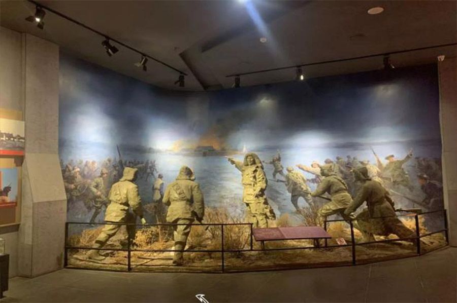 紀(jì)念館策劃,烈士紀(jì)念館效果圖,新四軍紀(jì)念館施工圖