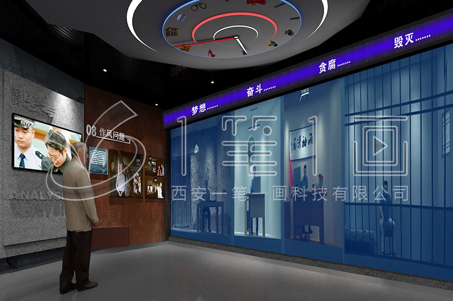 廉政館效果圖,紀(jì)委廉政中心建設(shè),檢察院廉政文化館效果圖