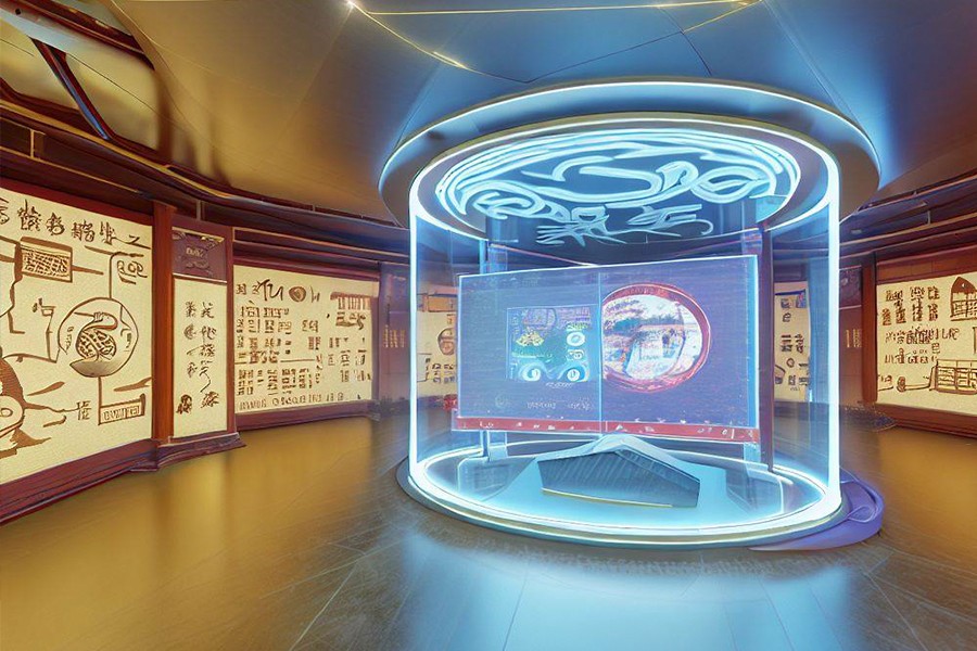 師德師風(fēng)展廳效果圖,