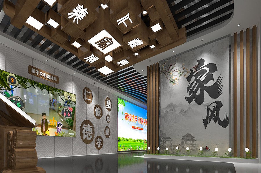 反恐維穩(wěn)展廳施工圖