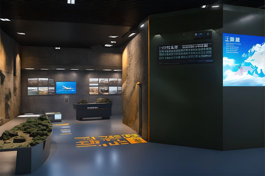 軍史展廳方案,空軍軍史館施工,軍區(qū)軍史展廳施工