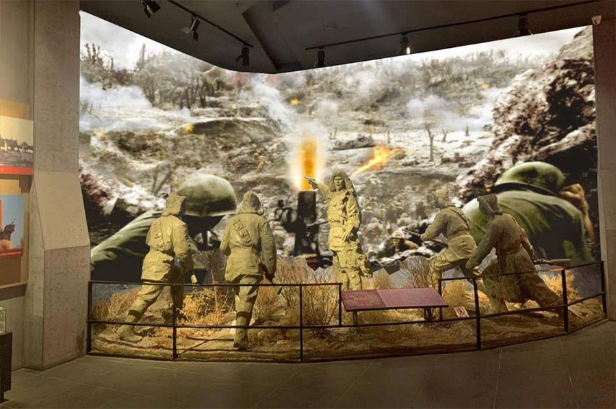 紀念館效果圖,八路軍紀念館策劃,抗戰(zhàn)紀念館施工