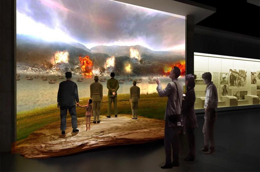 紀念館施工,戰(zhàn)役紀念館施工,八路軍紀念館設(shè)備