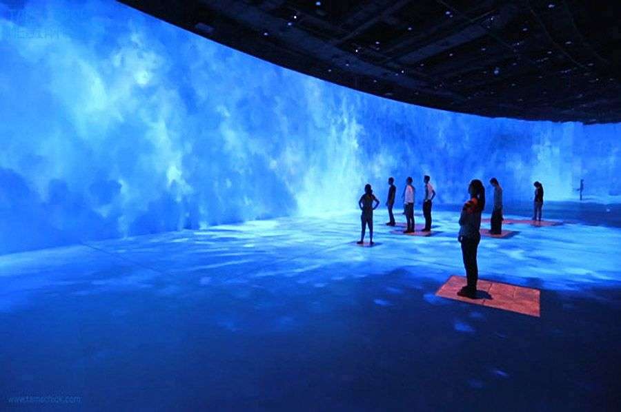 鑄牢中華民族共同體意識(shí)體展廳施工,