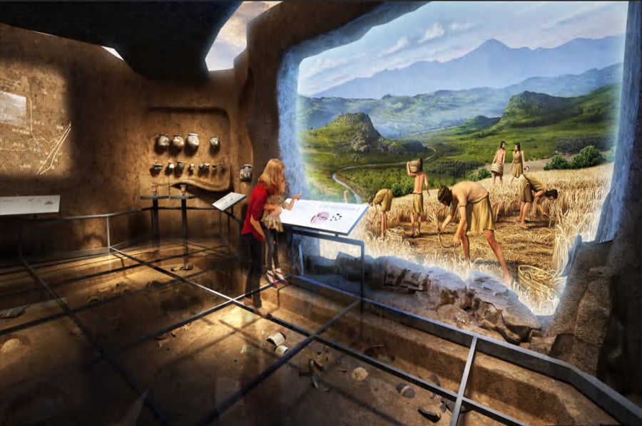 農(nóng)業(yè)展覽館效果圖