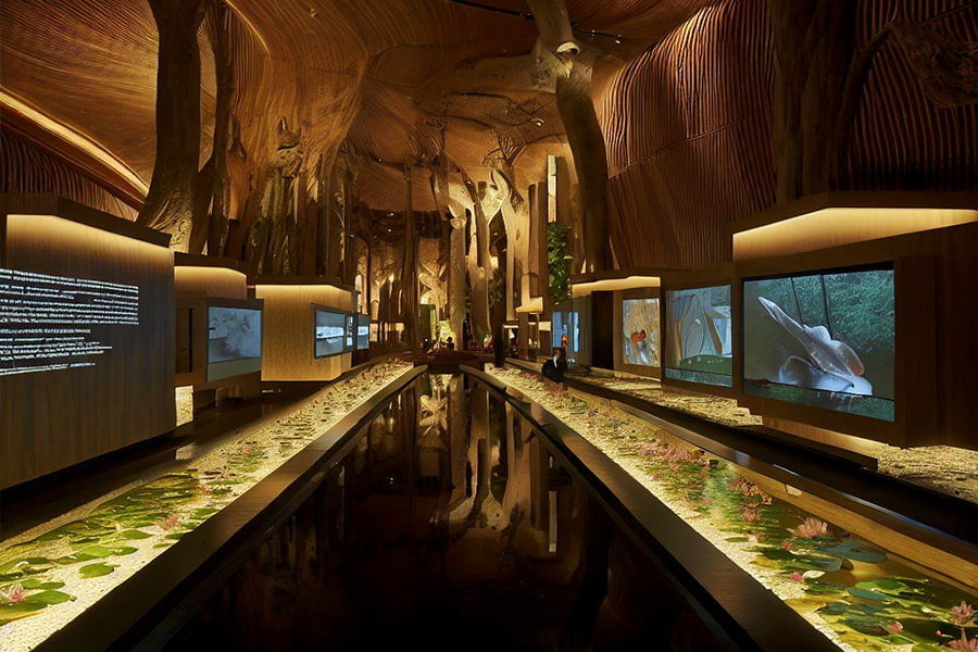 海洋教育展館施工圖