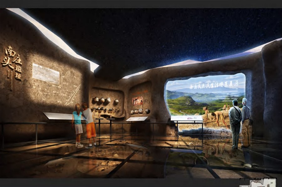 企業(yè)產(chǎn)品展廳建設(shè),殯儀火化設(shè)備國企展廳施工,救災(zāi)物資企業(yè)展廳施工