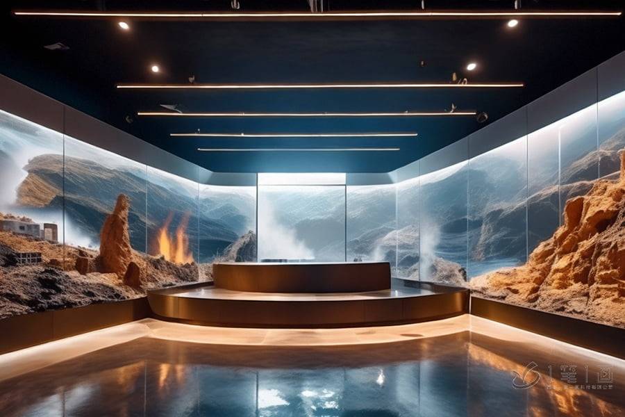 防災(zāi)科普教育展廳施工圖