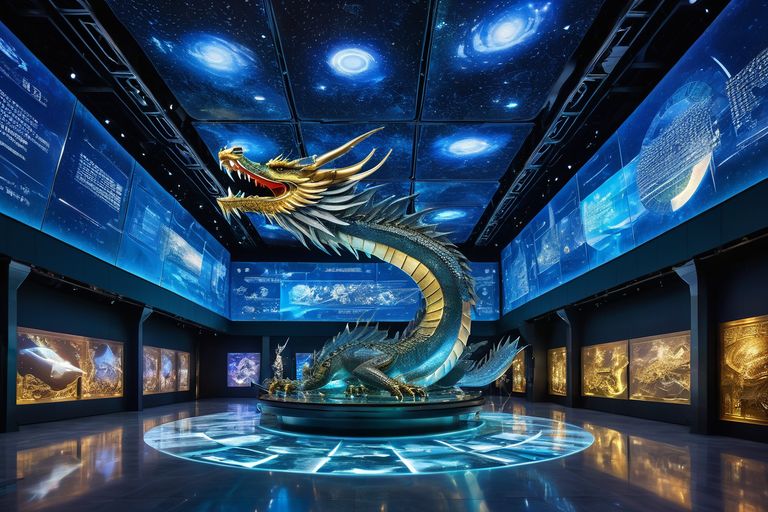 博物館設(shè)計，臨時展廳龍年展項設(shè)計方案