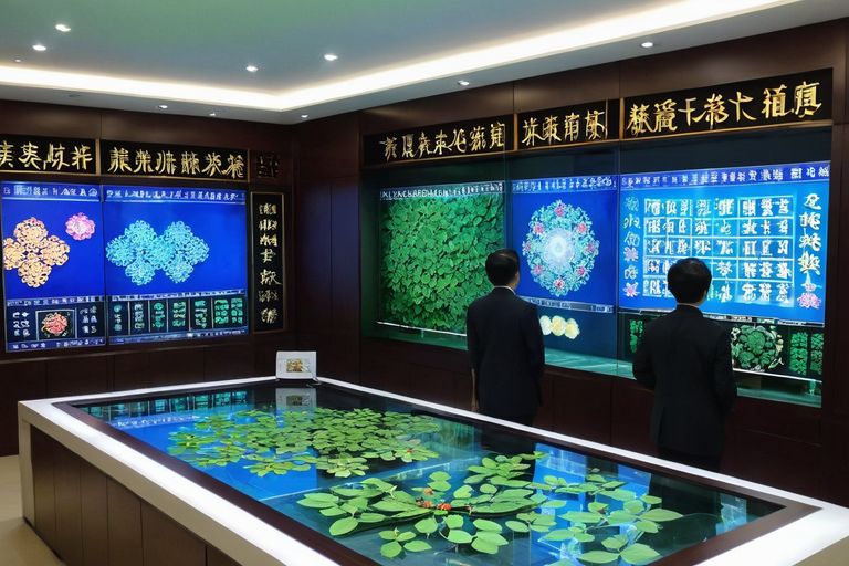 百草園科普教育示范基地建設(shè)(設(shè)計),中醫(yī)文化展廳設(shè)計
