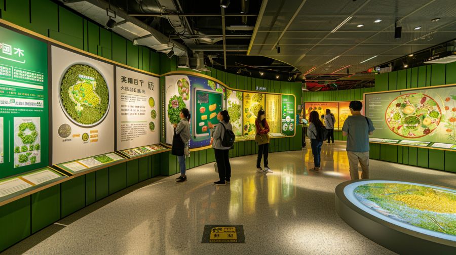 合理膳食科普教育基地設(shè)計(jì)，食品安全科普教育基地設(shè)計(jì)建設(shè)