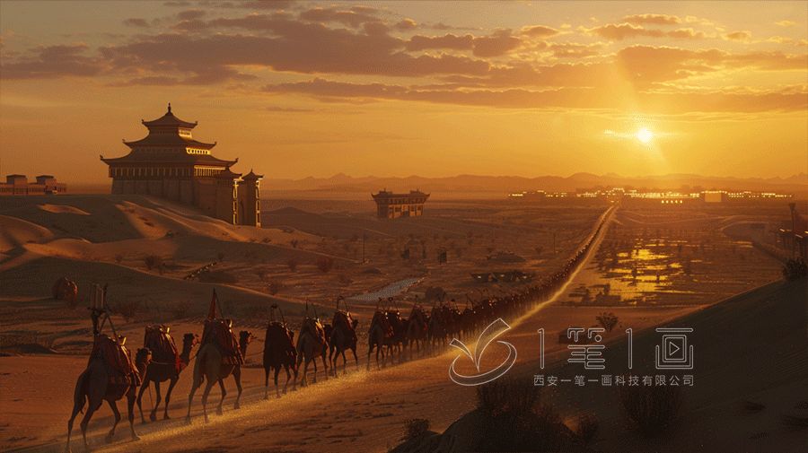 絲綢之路展廳，高科技一帶一路展廳設(shè)計(jì)擬方案，多媒體互動(dòng)展廳設(shè)計(jì)建設(shè)擬案例