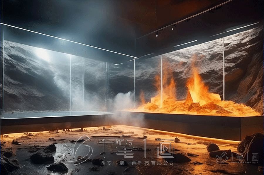 聲光電武器展館建設(shè), 多媒體互動(dòng)展示, 數(shù)字化智能體驗(yàn)