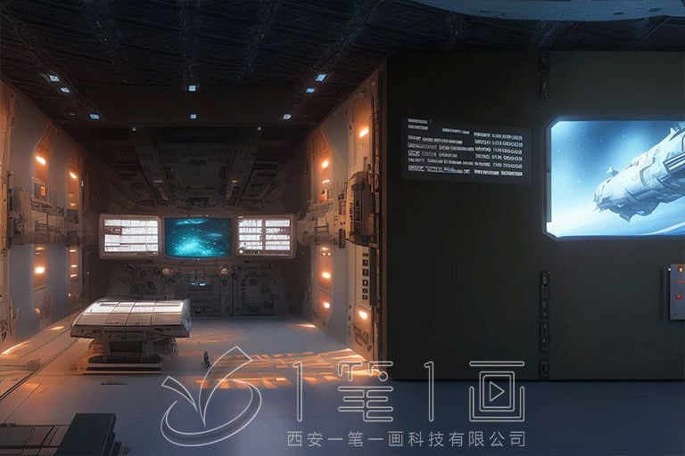 軍事展廳設(shè)計方案,智慧軍事展覽館設(shè)計,一筆一畫高科技展覽館設(shè)計公司