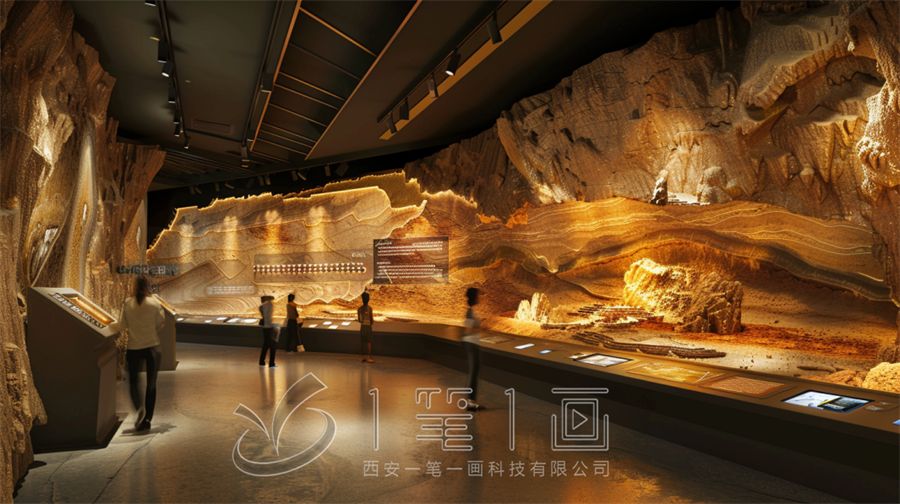 &ldquo;端牢能源飯碗&rdquo;地質(zhì)展廳設(shè)計(jì)方案，沉浸式地質(zhì)展廳建設(shè)施工，高科技地質(zhì)展廳設(shè)計(jì)