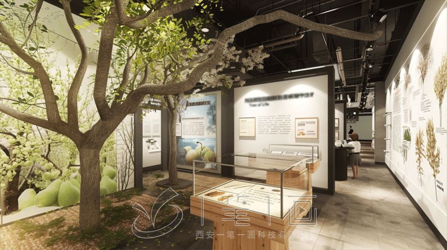 最新自然保護區(qū)科普教育基地設計方案，酥梨種質資源及黃河故道自然保護區(qū)科普教育基地建設方案，碭山展廳設計公司