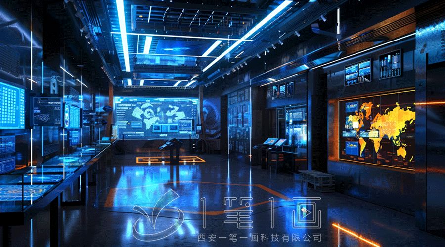 智慧國(guó)防宣教體驗(yàn)館設(shè)備廠家, 創(chuàng)新國(guó)防教育展廳設(shè)計(jì), 高科技軍事展覽館建設(shè)方案