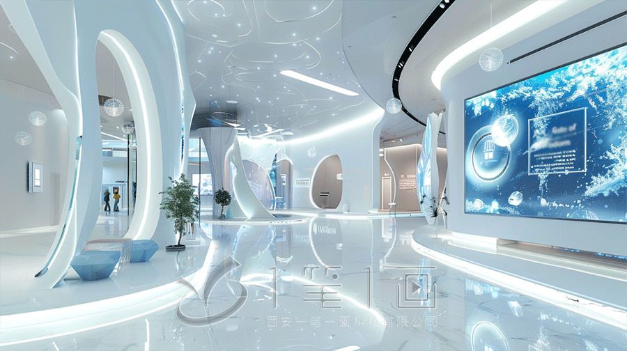 互動(dòng)全民知識(shí)產(chǎn)權(quán)教育展館建設(shè)施工，聲光電知識(shí)產(chǎn)權(quán)教育基地展廳設(shè)計(jì)擬方案