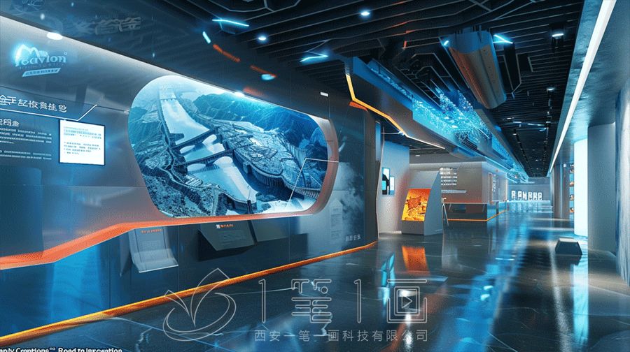 水利智慧展示館設(shè)計方案，多媒體水利科普館建設(shè)方案，互動水利展廳方案擬案例