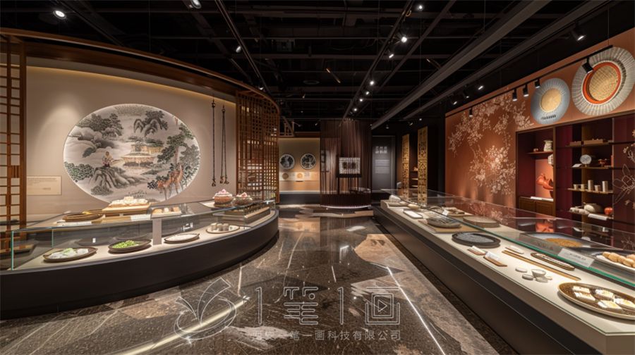 最新美食文化體驗館設(shè)計方案，多媒體美食文化體驗館建設(shè)方案