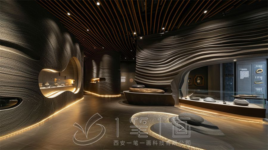 黑陶體驗(yàn)館設(shè)計(jì)方案，多媒體黑陶體驗(yàn)館建設(shè)施工方案