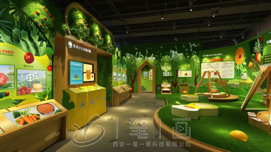 花都展館設(shè)計(jì)方案，現(xiàn)代農(nóng)業(yè)館建設(shè)方案，多媒體花都農(nóng)業(yè)展廳策劃方案