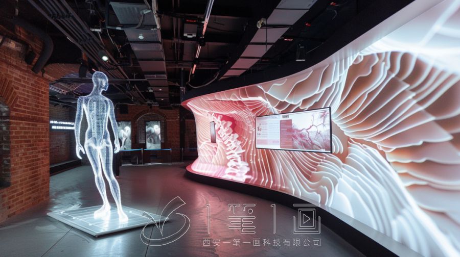 衛(wèi)生職業(yè)學(xué)院人體三維數(shù)字云體驗(yàn)館設(shè)計(jì)方案，多媒體醫(yī)學(xué)展廳建設(shè)方案