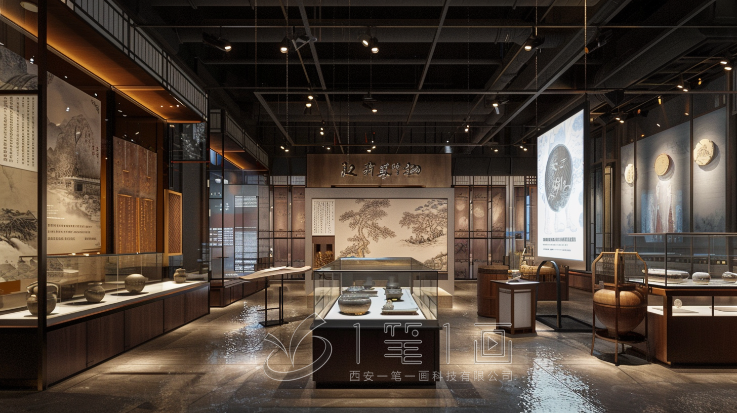 縣博物館設(shè)計方案，多媒體博物館建設(shè)施工，互動博物館策劃方案