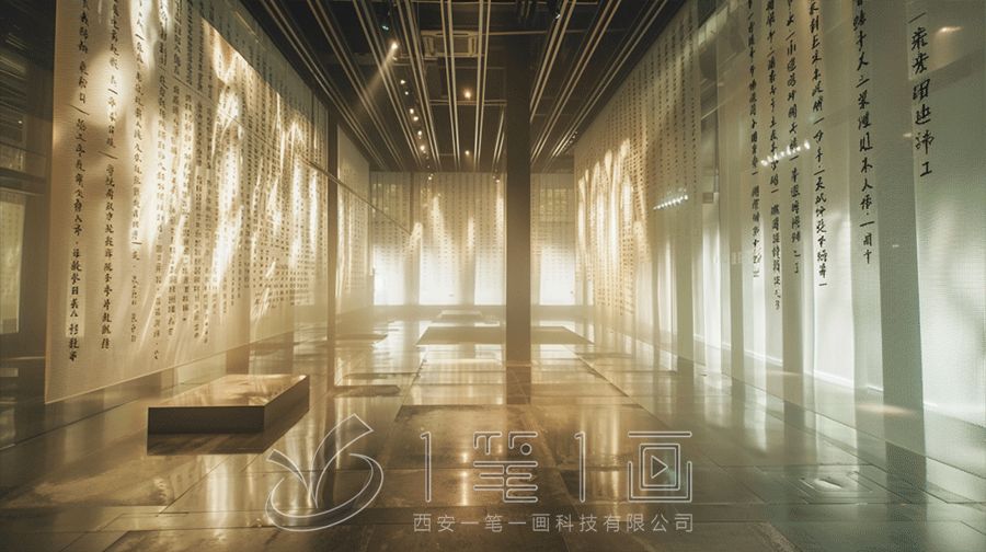 師范大學(xué)美術(shù)學(xué)院展廳設(shè)計(jì)方案，多媒體互動(dòng)美術(shù)展館建設(shè)施工方案策劃公司