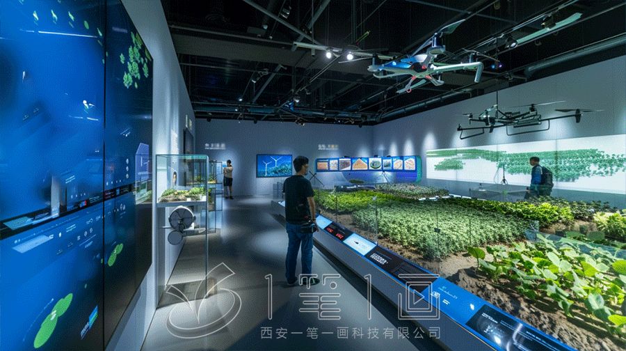 村智慧展廳設(shè)計(jì)方案，聲光電農(nóng)業(yè)展廳設(shè)計(jì)建設(shè)，多媒體村文化館建設(shè)策劃方案公司